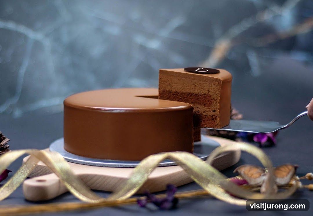 Chocolate Cake Slice