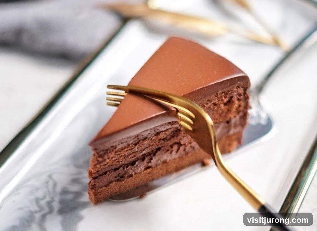 Chocolate Cake Slice