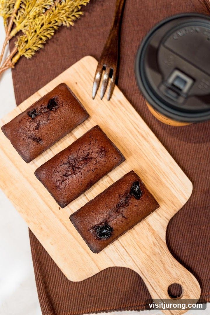 Chocolate Financiers with Coffee