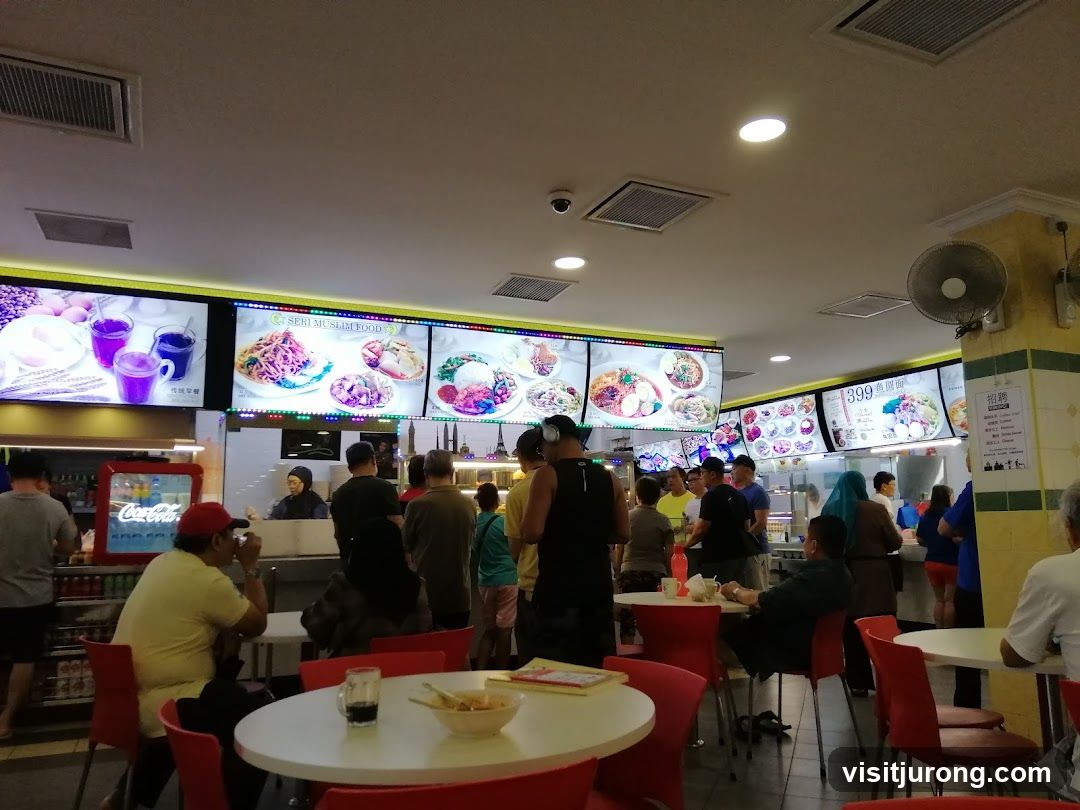 Food Court with Digital Menus