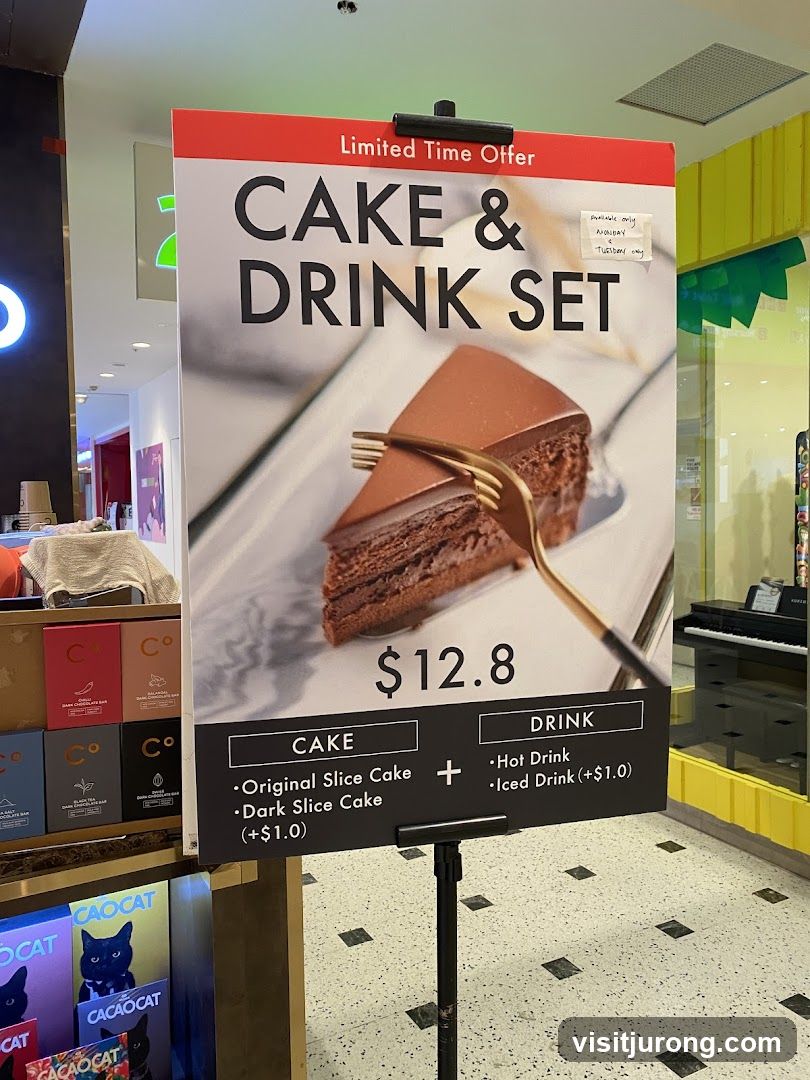Cake & Drink Set Promotion