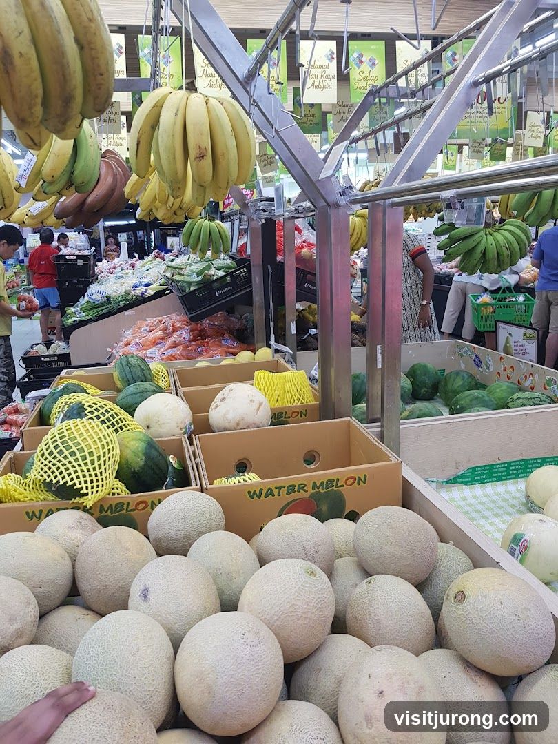 Fruit and Vegetable Display