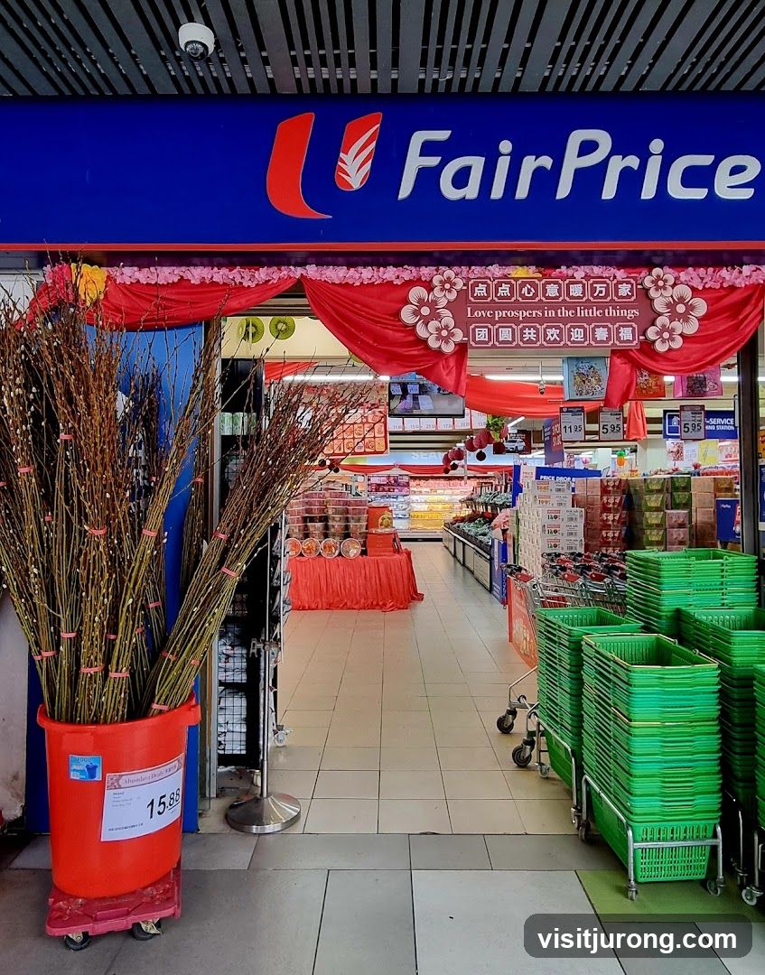 FairPrice Supermarket Entrance