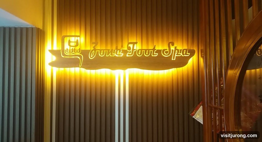 Zone Foot Spa Sign