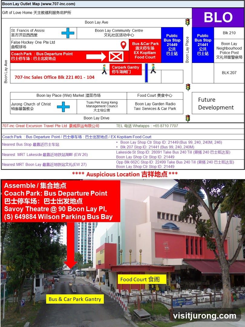 Boon Lay Outlet Map