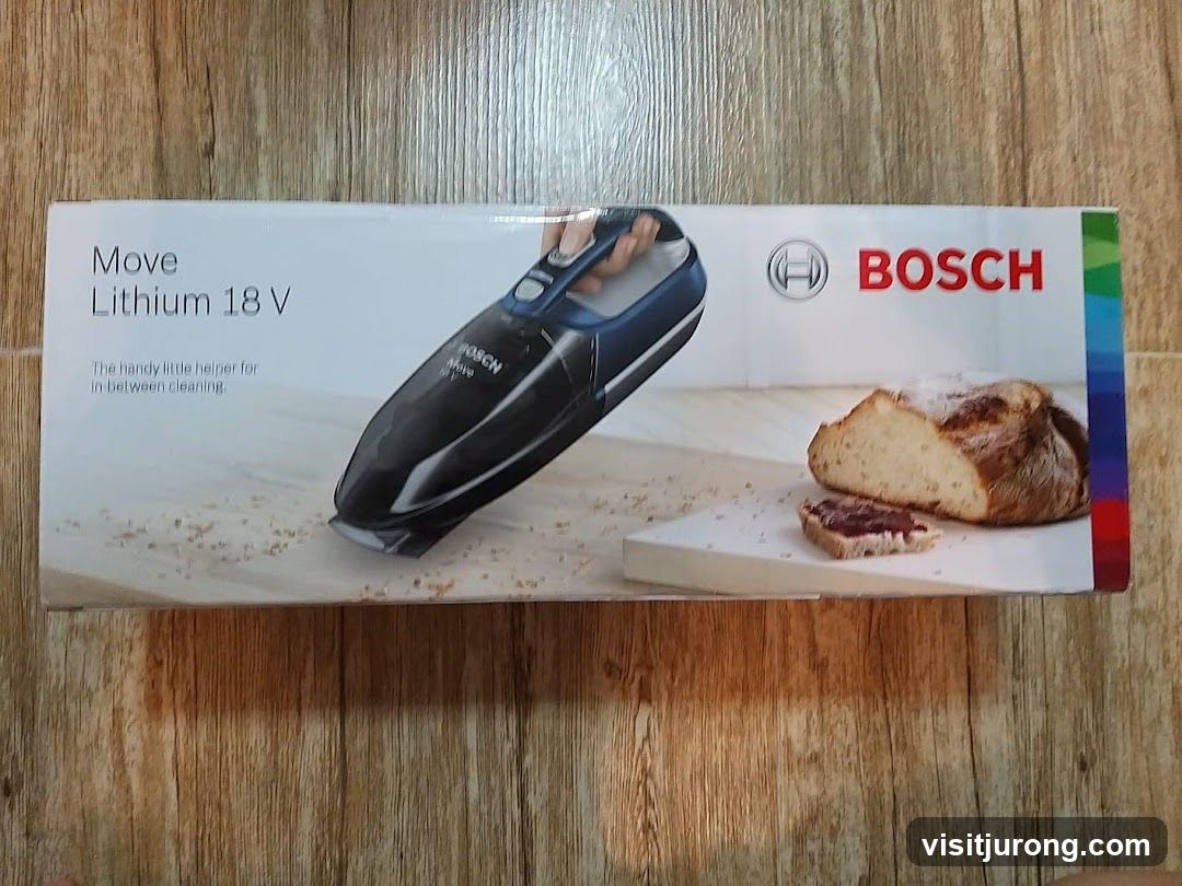 Bosch Move Lithium 18 V Handheld Vacuum Cleaner Box