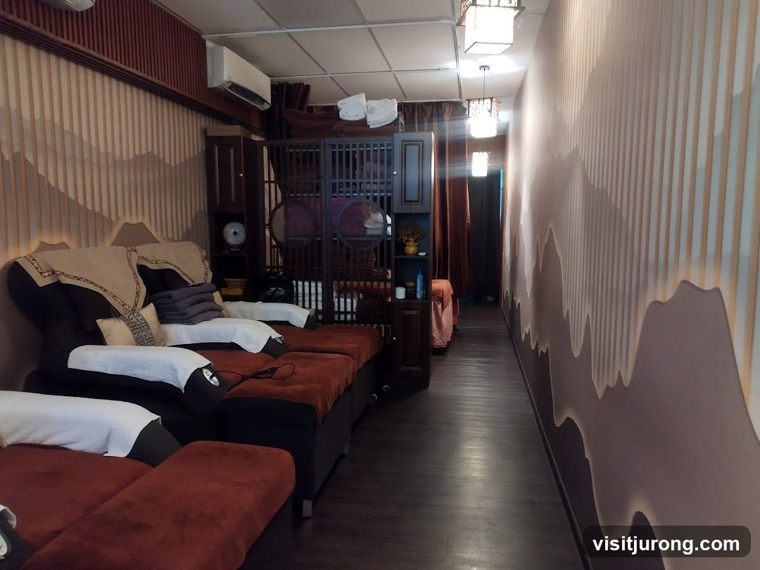 Massage Chairs in a Spa