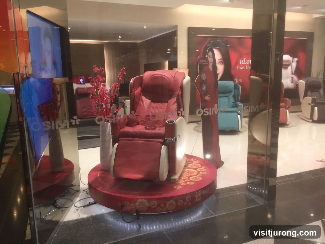 Massage Chairs Display