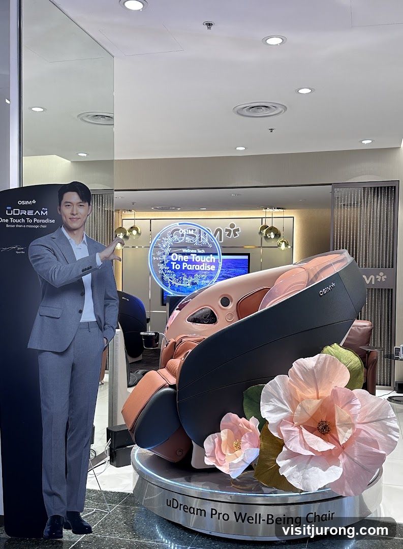 OSIM uDream Pro Well-Being Chair Display