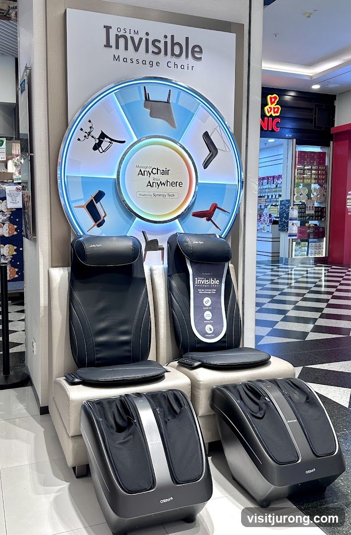 OSIM Invisible Massage Chair Display