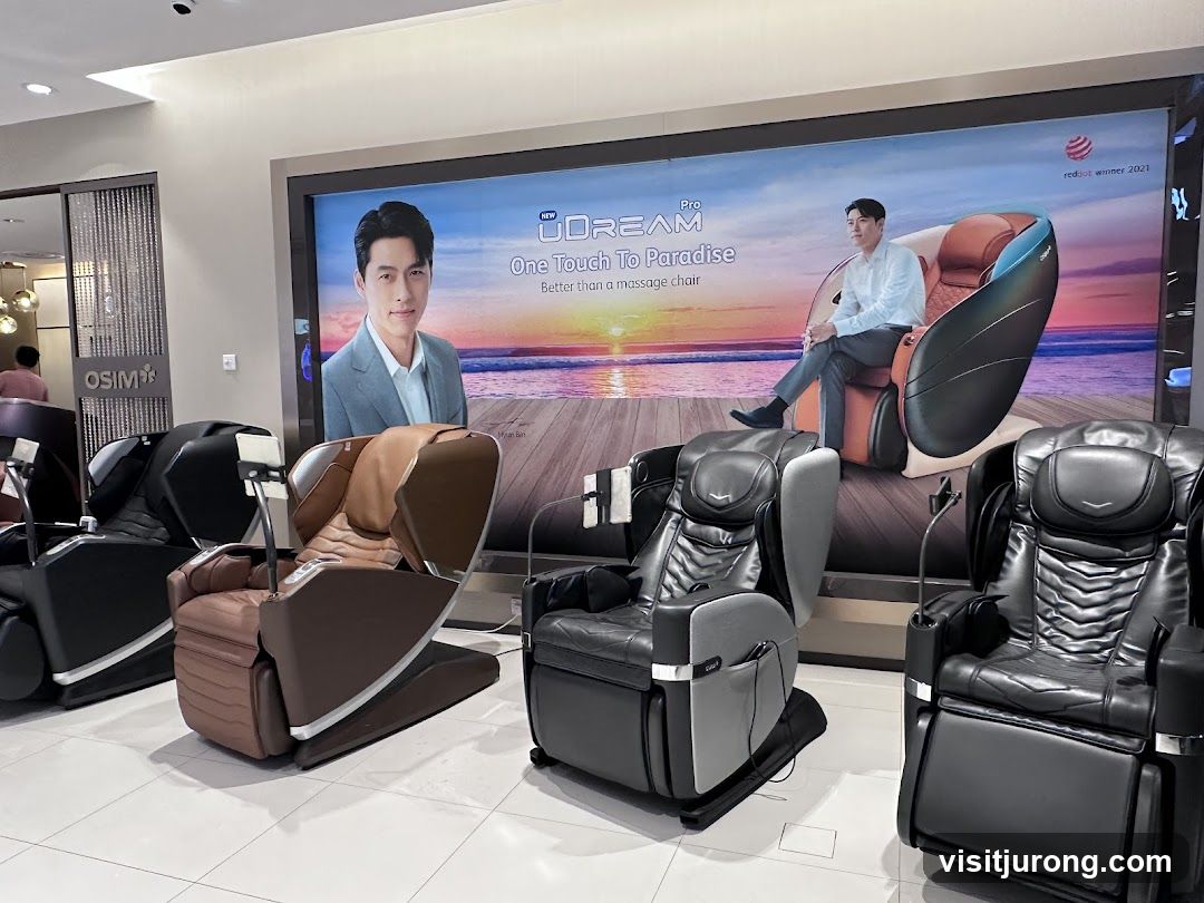 Massage Chairs Display