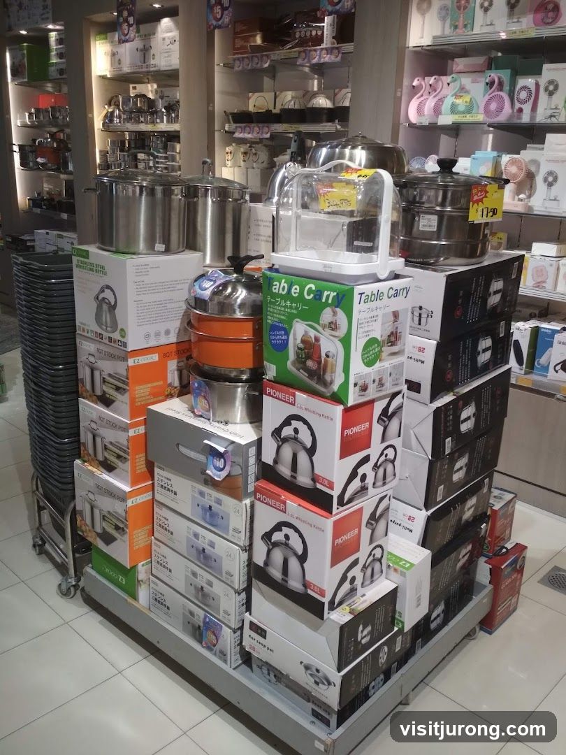 Kitchenware Display