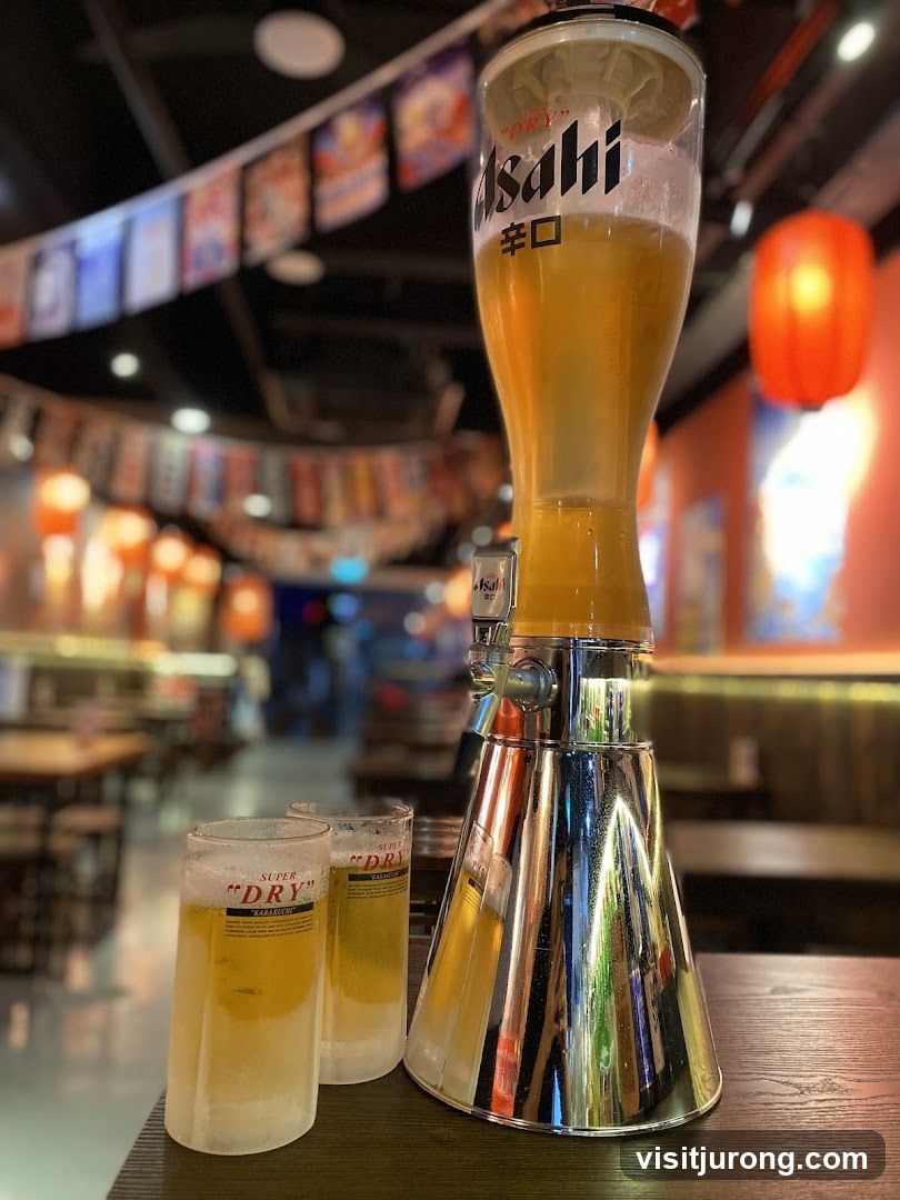 Beer Tower and Glasses