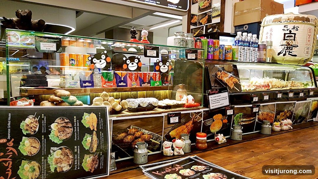 Japanese Grilled Food Stall
