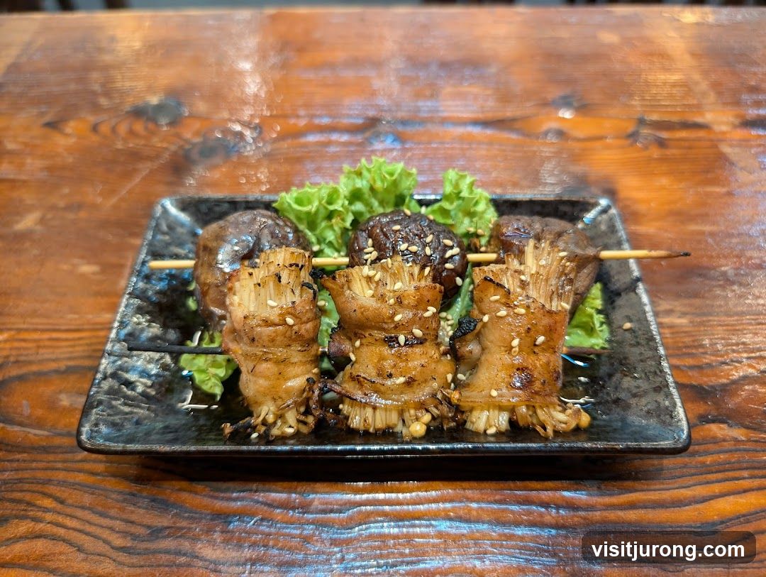 Mushroom Skewers