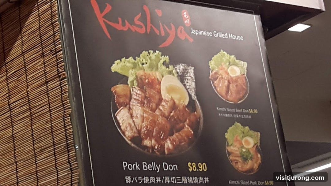 Kushiya Japanese Grilled House Menu