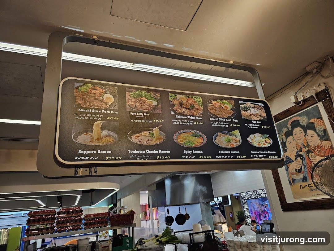 Japanese Food Menu