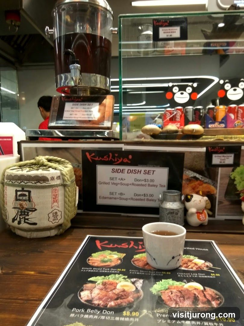 Kushiya Menu and Drinks