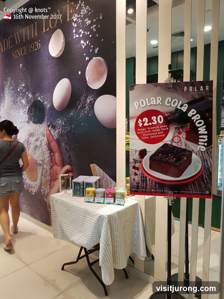 Polar Cola Brownie Advertisement