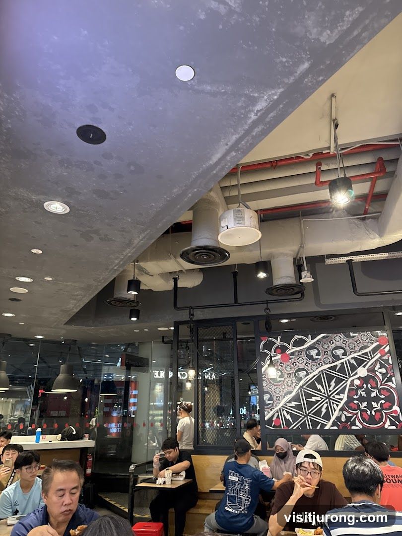 Restaurant Interior with Diners