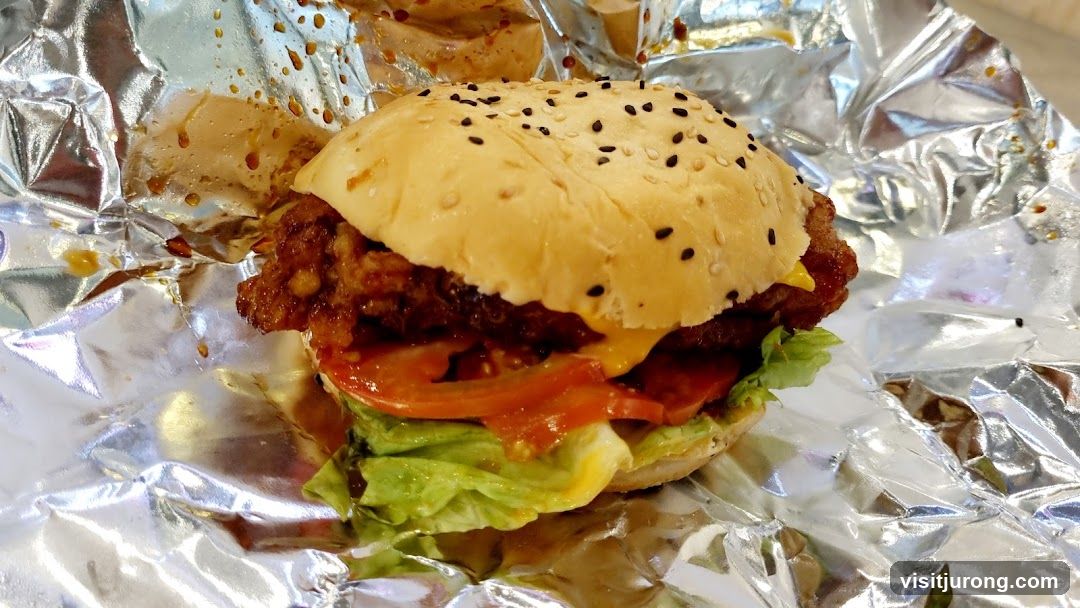 Burger in Foil