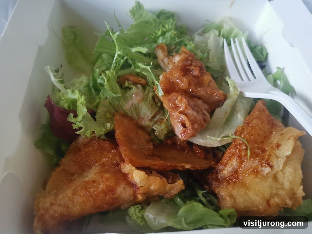 Fried Chicken Salad