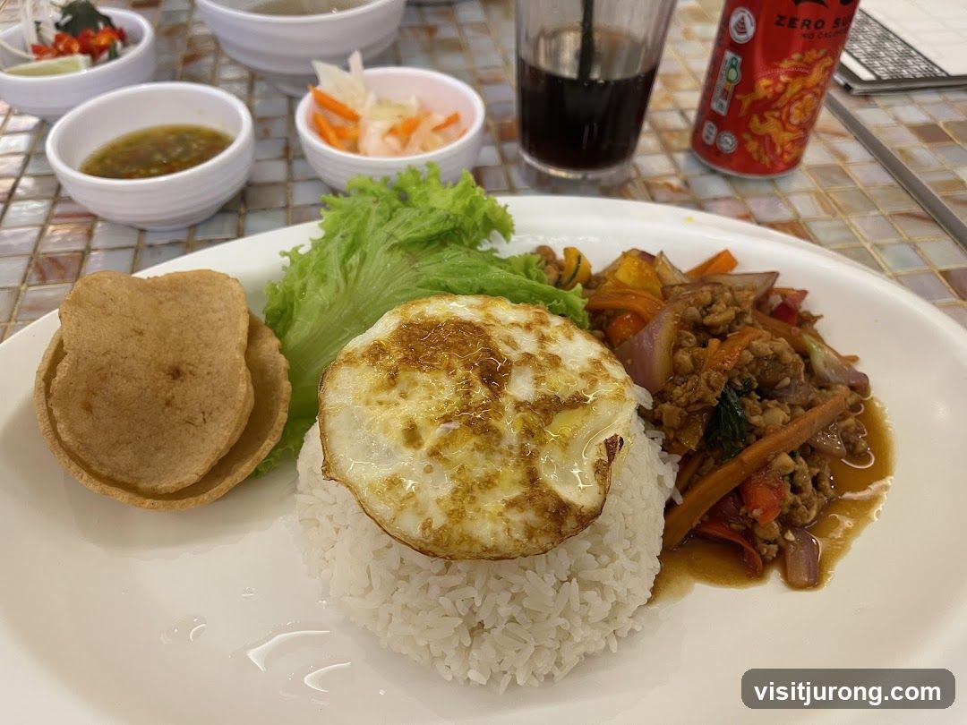 Thai Basil Chicken with Rice