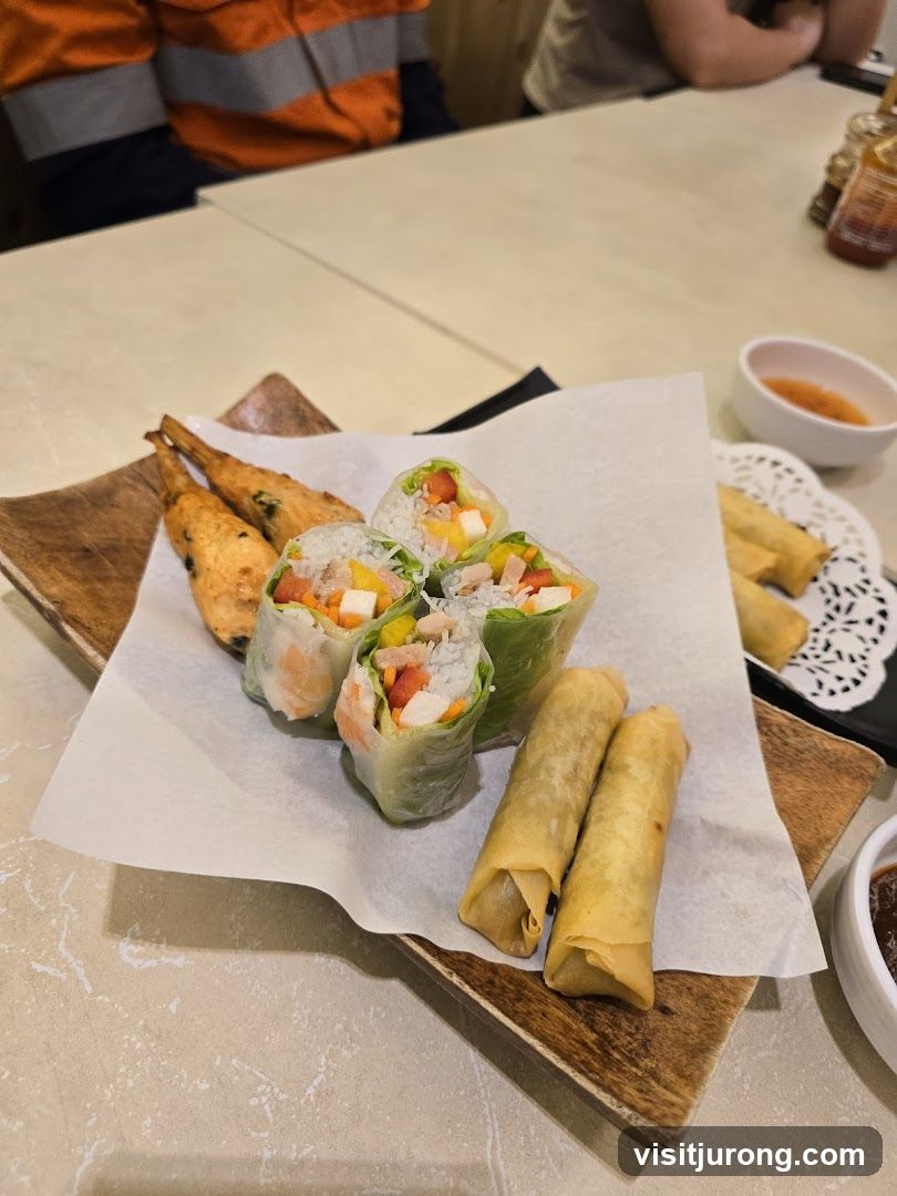 Spring Rolls and Salad Rolls