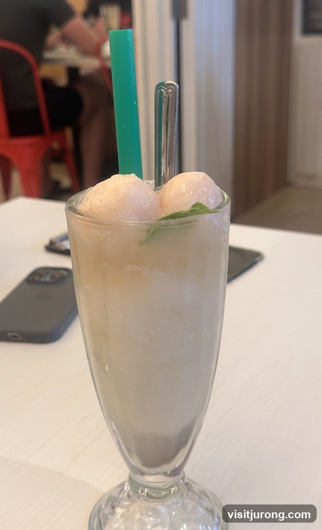 Lychee Drink with Fruit