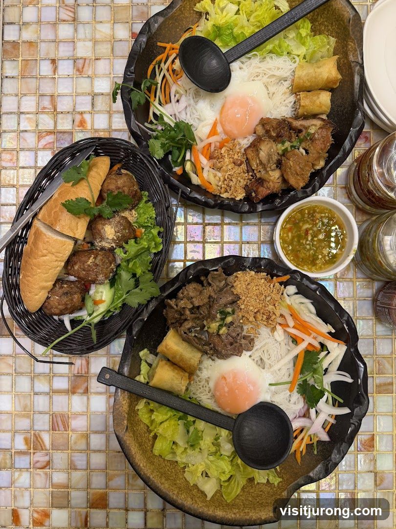 Vietnamese Noodle Bowls and Banh Mi