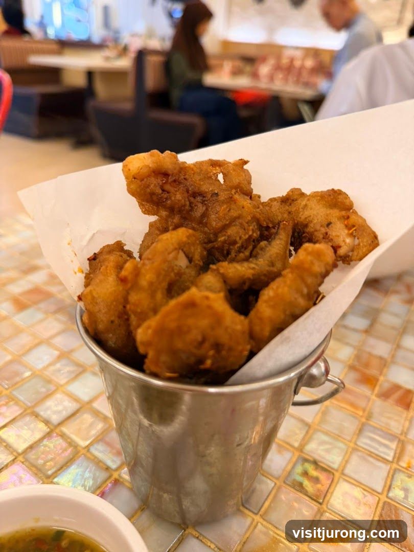 Fried Food in a Bucket