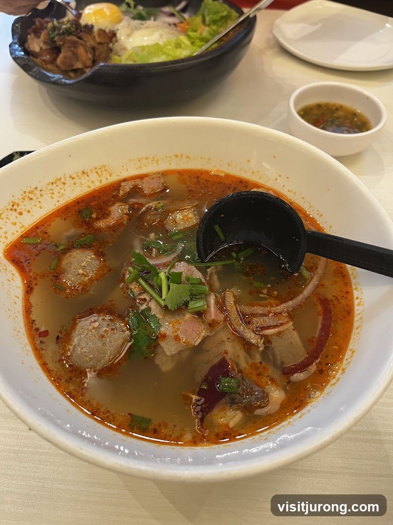 Spicy Noodle Soup