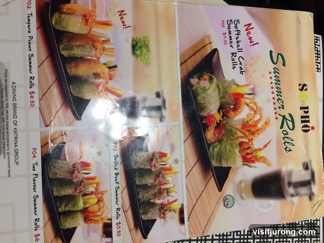 So Pho Summer Rolls