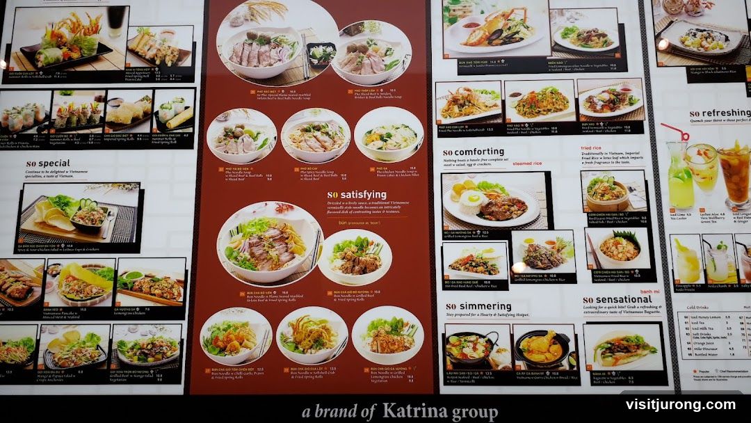 Vietnamese Menu