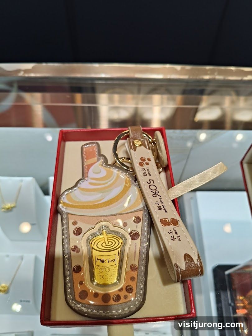 Bubble Tea Keychain