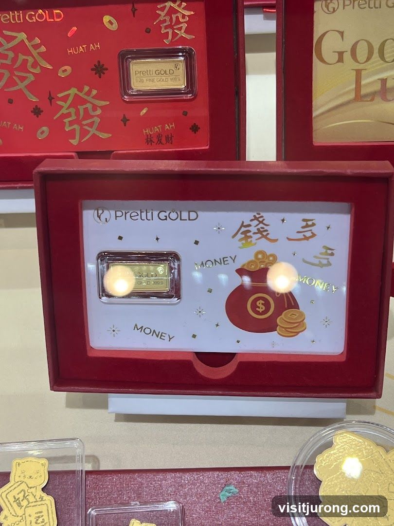 Gold Bars and Lunar New Year Packaging