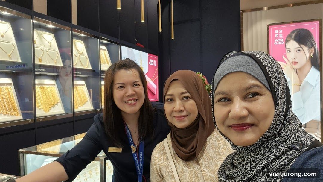 Jewelry Store Interior with Customers