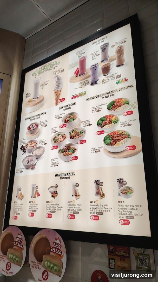 Soy Fix Menu