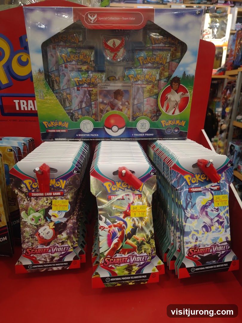 Pokemon Trading Card Game Display