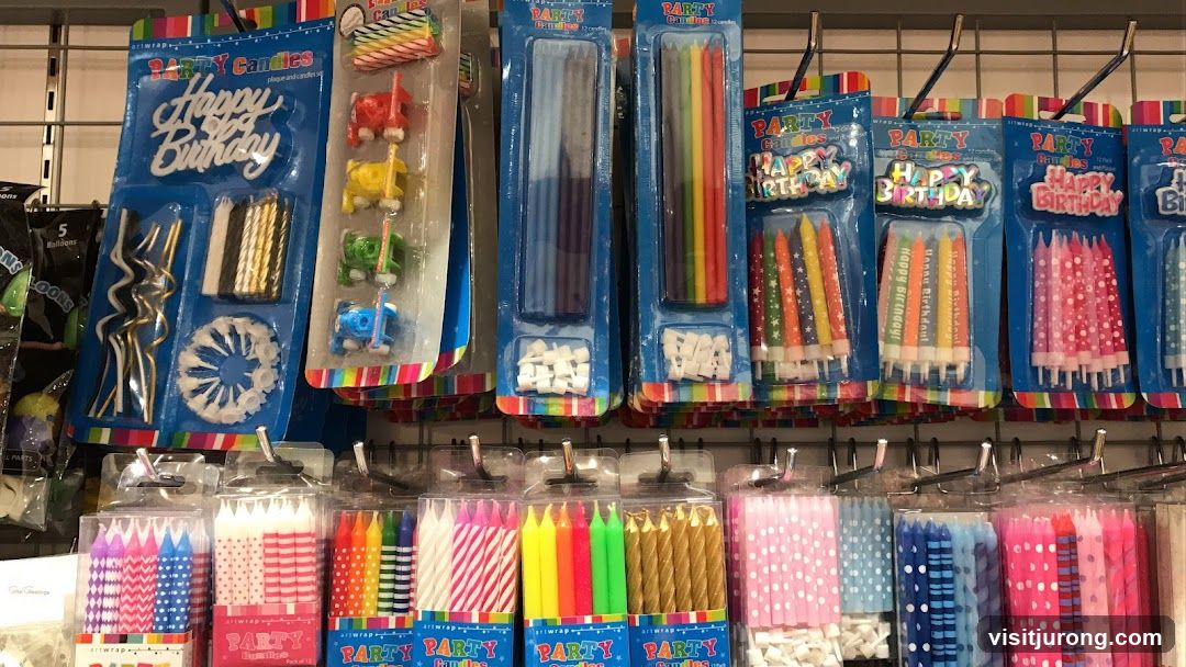 Birthday Candles and Party Supplies