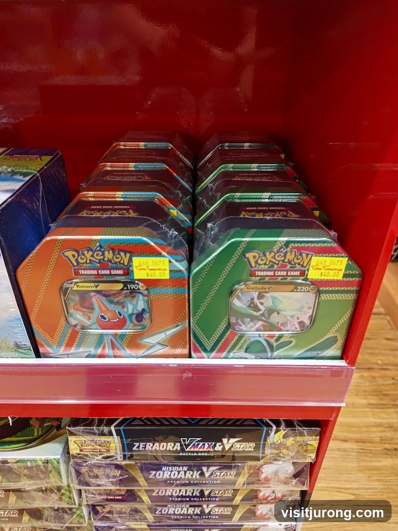 Pokemon Trading Card Tins and Boxes