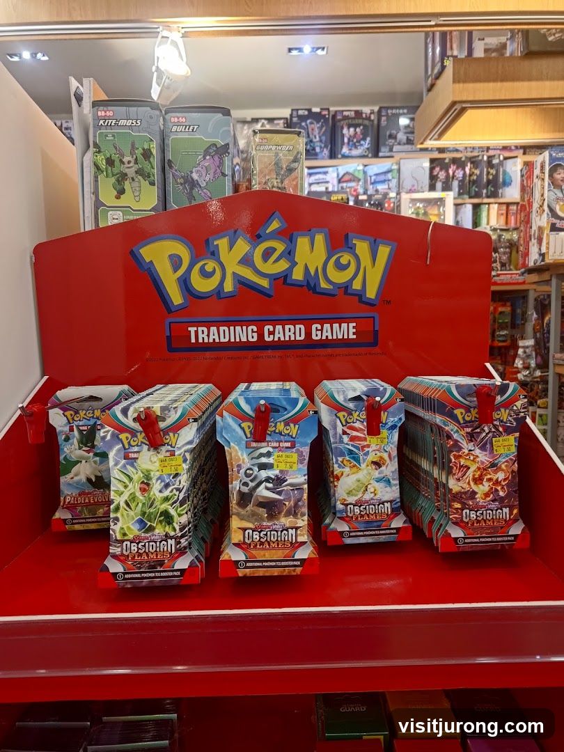 Pokemon Trading Card Game Display