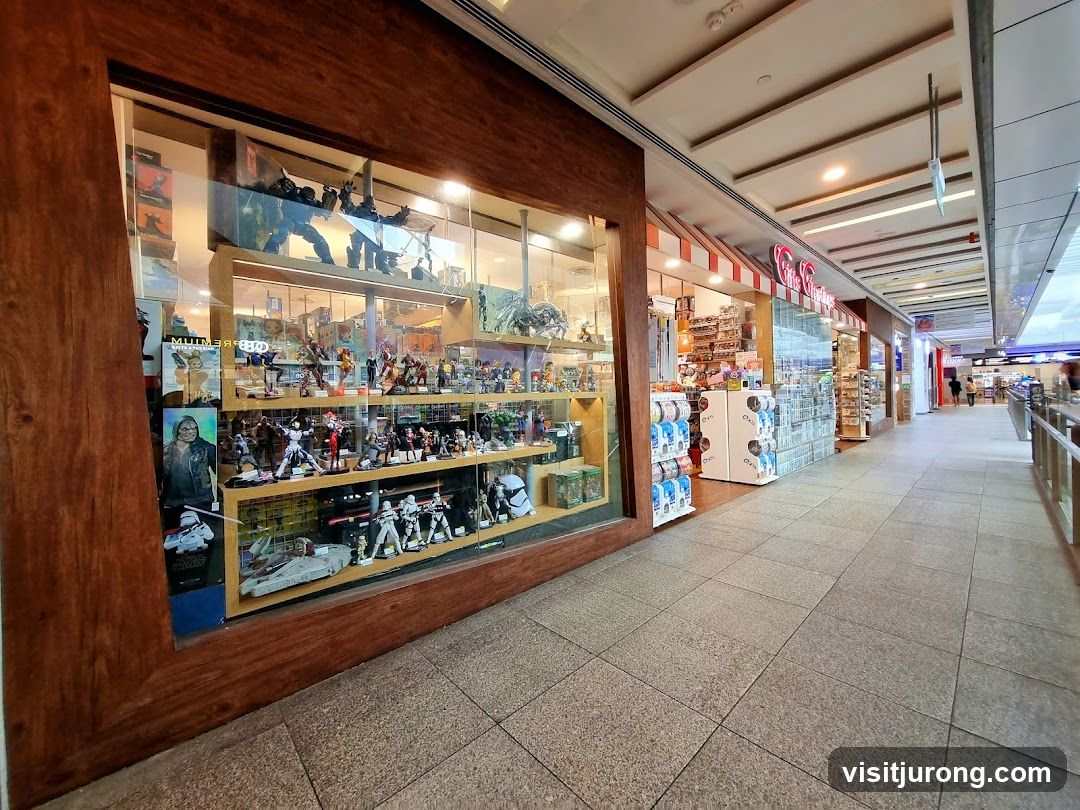 Storefront with Display of Collectibles