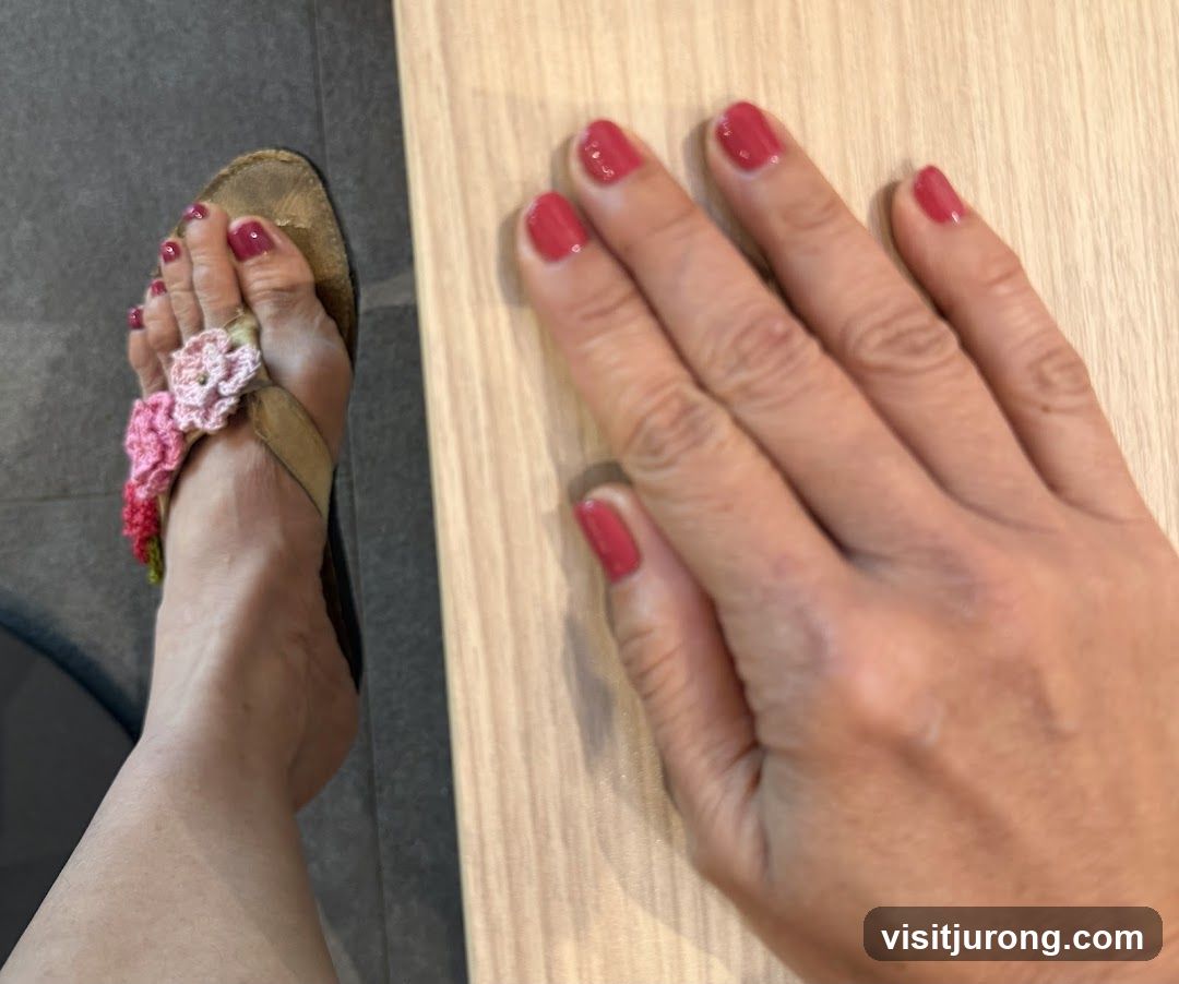 Freshly Painted Nails