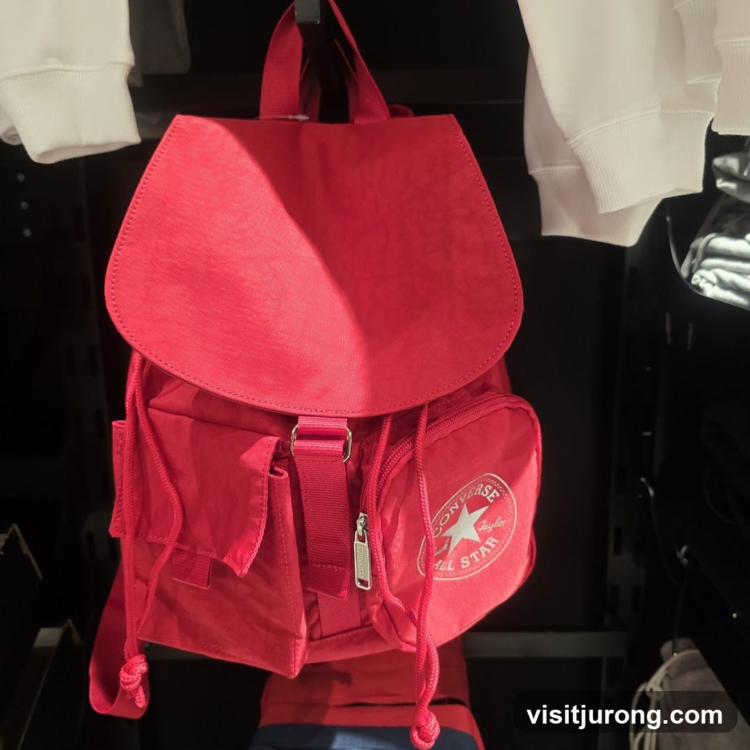 Red Converse Backpack