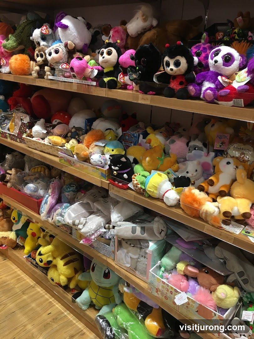 Plush Toys on Shelves
