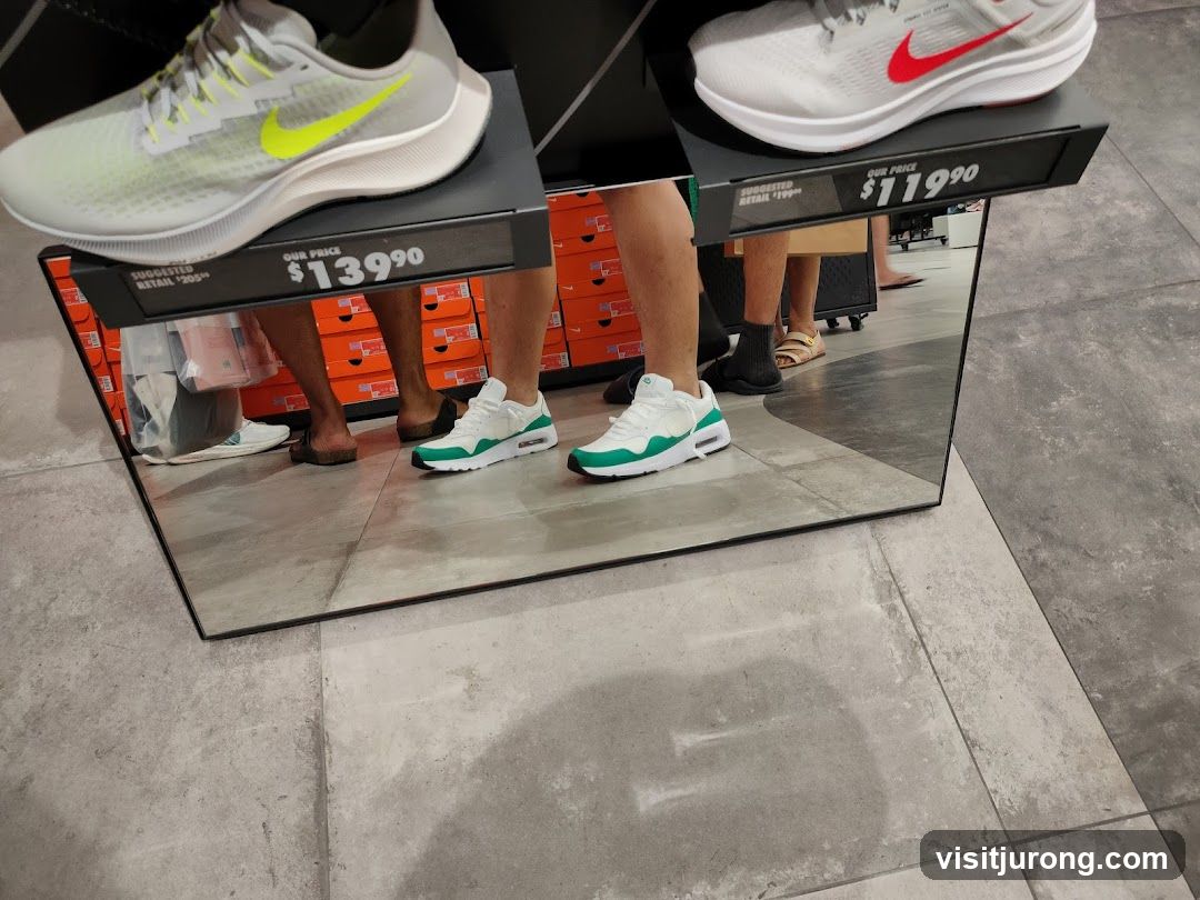 Nike Shoes Display