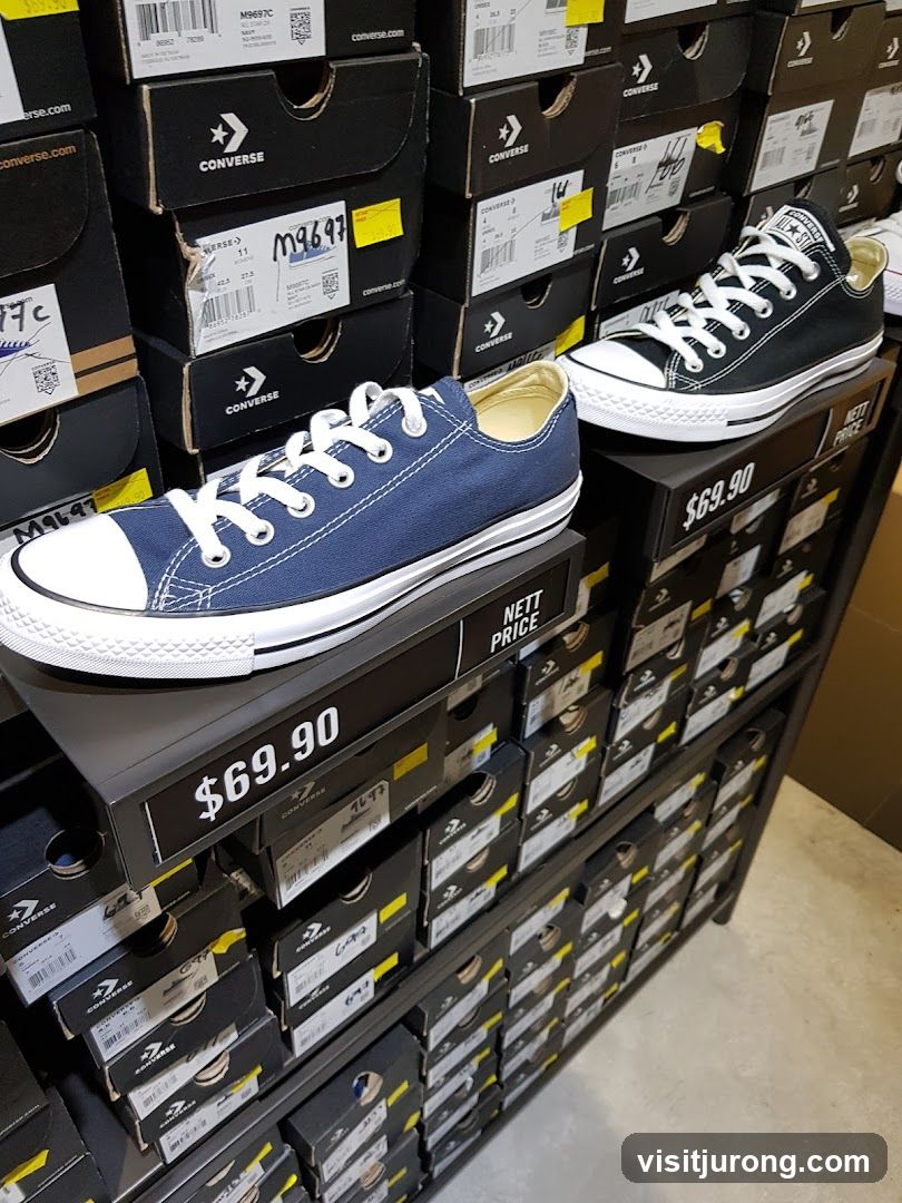 Converse Shoes Display