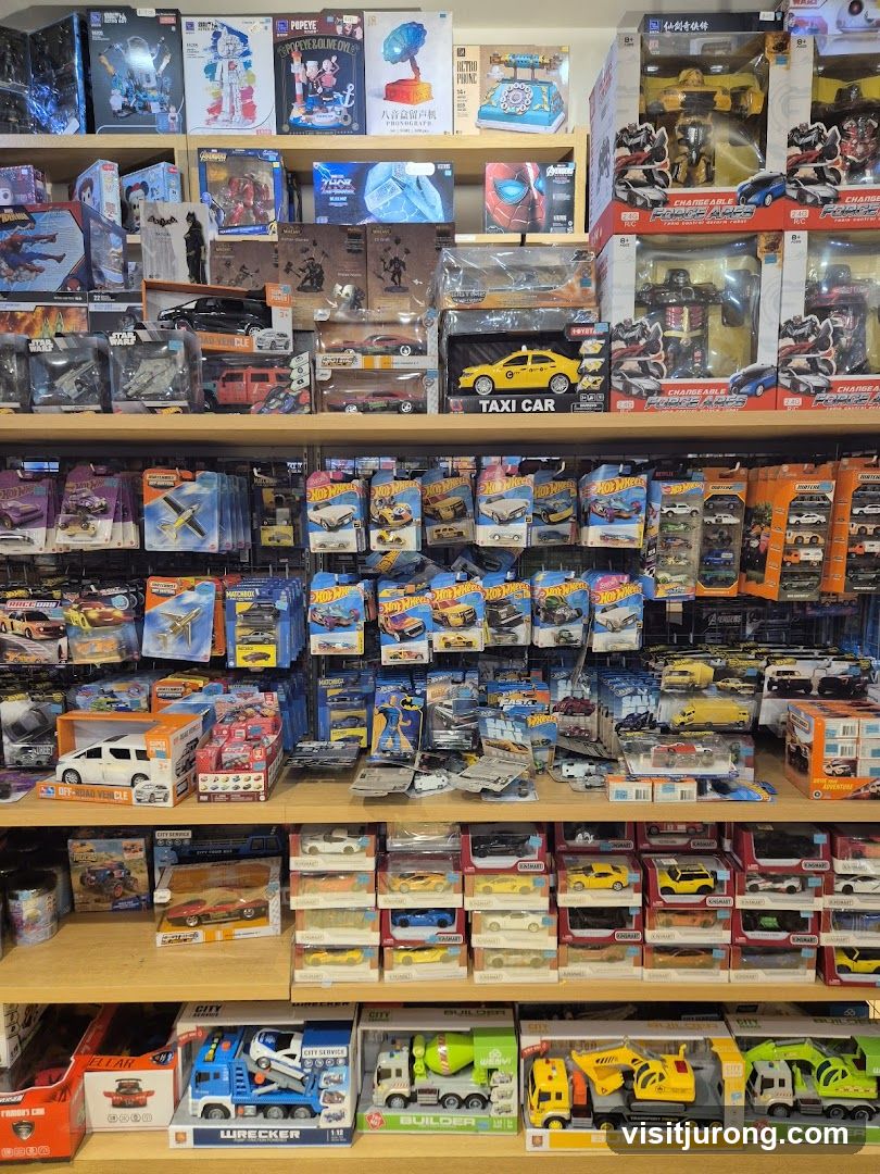 Toy Store Shelves