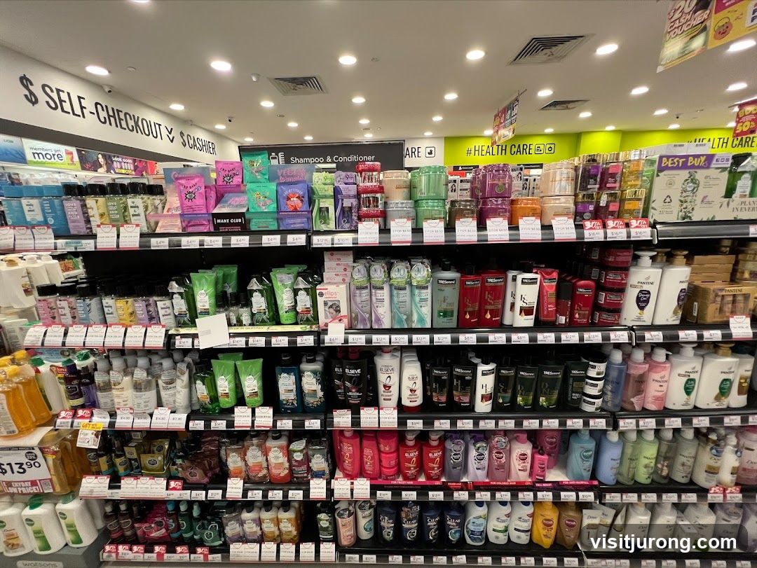 Health and Beauty Products Aisle